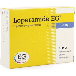 Loperamide EG 2mg Capsules 20 stuks