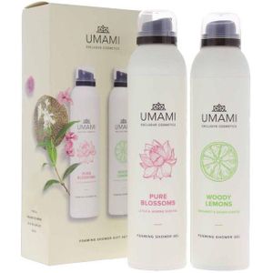 Umami Pure blossoms & Woody lemons Foaming showergel Schuim 2x200ml