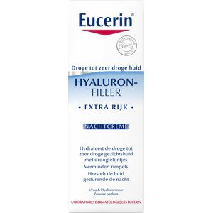 Eucerin Anti-age Hyaluron-Filler Extra Rijk Nacht Crème 50ml