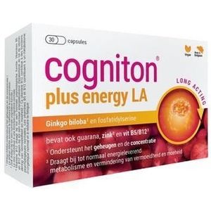 Cogniton Plus energy LA Geheugen & energie NF Capsules 30 stuks