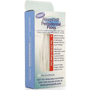 Periodontal floss  50 stuks