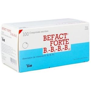 Befact Forte B1-B2-B6-B12 Tabletten 100 stuks