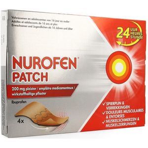 Nurofen Patch 200mg Patch 4 stuks