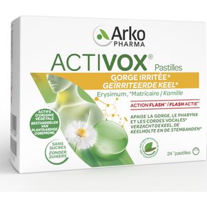 Activox Munt Eucalyptus  Zuigtabletten 24 stuks