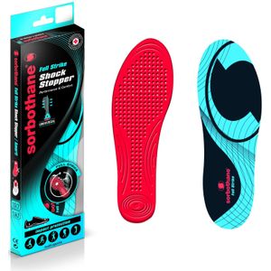 Sorbothane Full strike inlegzolen 41 2 stuks