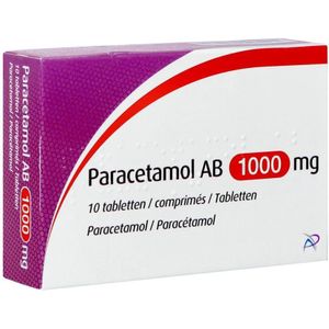 Paracetamol AB 1g Tabletten 10 stuks