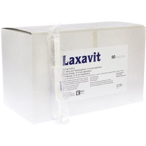 Laxavit lavement Vloeibaar 50 stuks