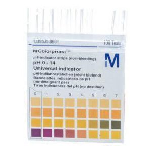 Indicatorpapier pH 0-14 100 stuks