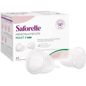 Saforelle Menstruatiecup T2 2 stuks
