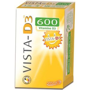 Vista D3 600 Smelttabletten 120 stuks