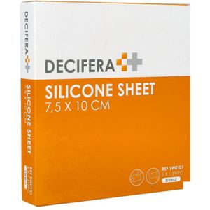 Decifera Silicone Sheet 7,5x10cm 5 stuks