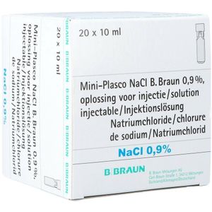 Mini-Plasco - NaCl 0,9% - Flapullen - 20x10ml