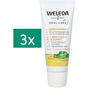 Weleda Kindertandpasta Tripack Tandpasta 3x50ml