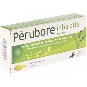Perubore inhalatie Capsules 15 stuks