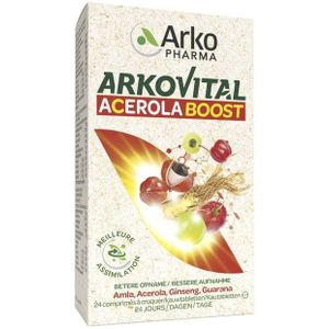 Arkovital Acerola boost Zuigtabletten 24 stuks