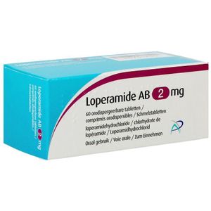 Loperamide AB 2mg Zuigtabletten 60 stuks