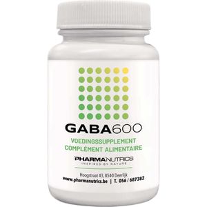 Pharmanutrics Gaba 600 Capsules 120 stuks