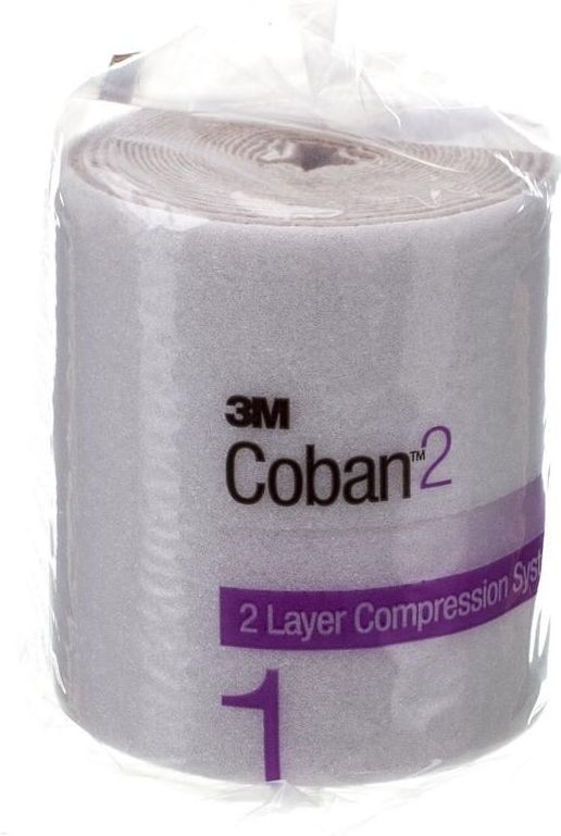3M - Coban 2 Comfort - Compressiezwachtel - 10 cm x 3,5 m