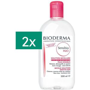 Bioderma Sensibio H2O duopakket Micellaire oplossing