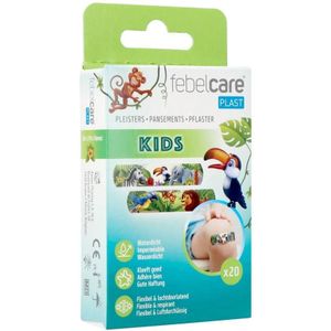 Febelcare Plast Kids jungle 20 stuks