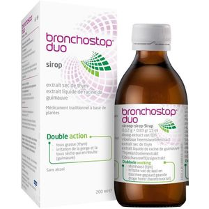 Bronchostop Duo Hoestsiroop Siroop 200ml