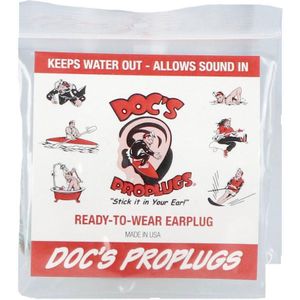 Doc's Proplugs Oordopjes Ongeventileerd Maat XS 1 paar
