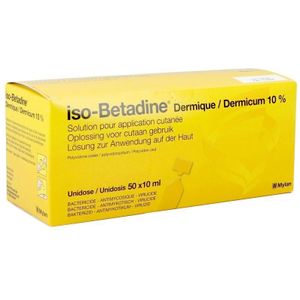 iso-Betadine® dermicum 10% unidose Oplossing 50x10ml