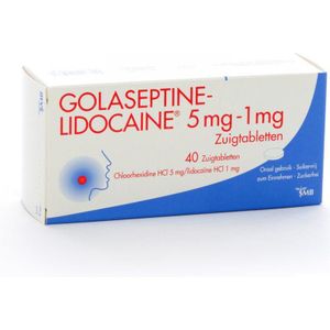Golaseptine-lidocaïne  Zuigtabletten 40 stuks