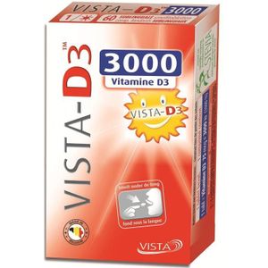 Vista D3 3000 Smelttabletten 60 stuks
