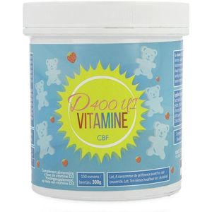 CBF Medical Vitamine D3 400IU beertjes Gommen 150 stuks