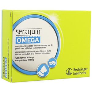 Seraquin Omega Kat Kauwtabletten 60 stuks