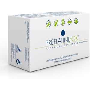 Preflatine-OK Tabletten 72 stuks