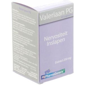 PharmaGenerix Valeriaan Capsules 60 stuks