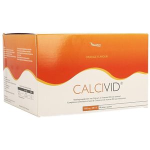 Calcivid 1000mg/880IE orange Zakjes 90 stuks