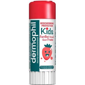 Dermophil Kids Beschermende Lipstick Aardbei Stick 4g