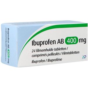 Ibuprofen AB 400mg  Tabletten 24 stuks