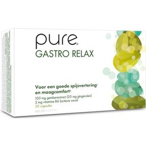Pure Gastro relax Capsules 30 stuks