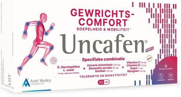 Astel Medica Uncafen Forte Capsules 32 stuks