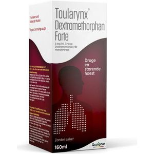 Toularynx Dextromethorphan Forte Droge Hoest Siroop 160ml