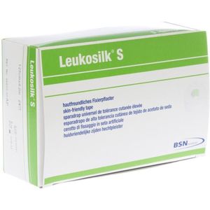 Leukosilk S 1,25cmx9,2m 24 stuks