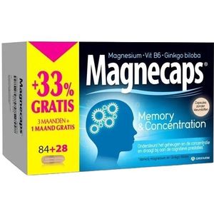 Magnecaps Memory & Concentration Promo 84+28 stuks