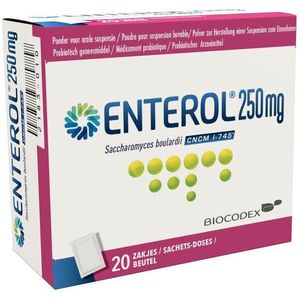 Enterol 250mg Zakjes 20 stuks