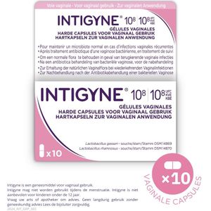 Intigyne  Vaginale tabletten 10 stuks