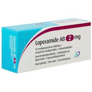 Loperamide AB 2mg Zuigtabletten 30 stuks