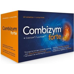 Combizym Forte vertering & lactose intolerantie Tabletten 60 stuks