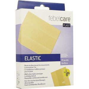 Febelcare Plast Elastic 8x10cm 10 stuks
