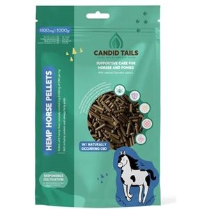 Candid Tails Hennep Pellets met CBD voor Paarden 1,5kg