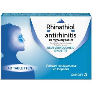 Rhinathiol Antirhinitis Tabletten 40 stuks