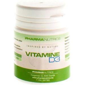 Pharmanutrics Vitamine D3  Capsules 60 stuks