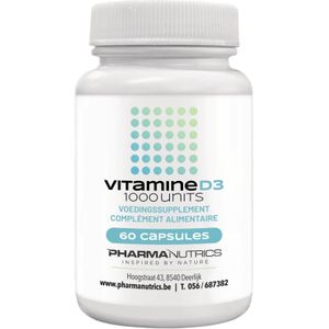 Pharmanutrics Vitamine D3 Capsules 60 stuks